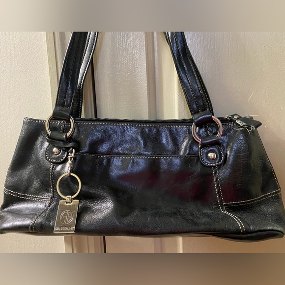 Giani Bernini Leather Shoulder Bag - Picture 1 of 6